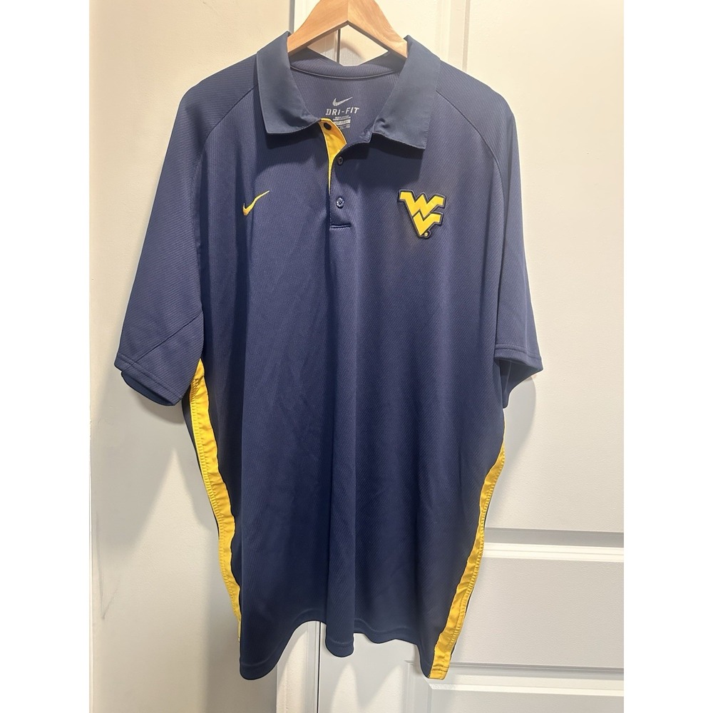 Nike West Virginia Men's Polo XXL